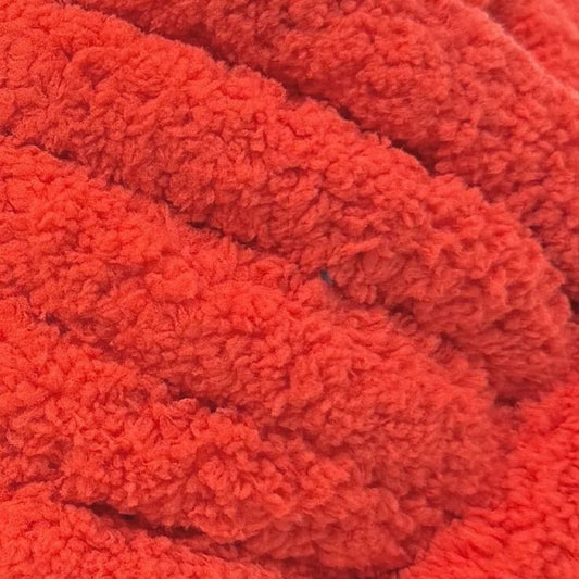 Mega Chenille Yarn 300g 29m 20ply Solid Red