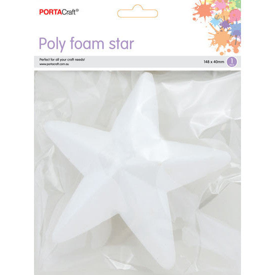 Polystyrene Star 148x40mm