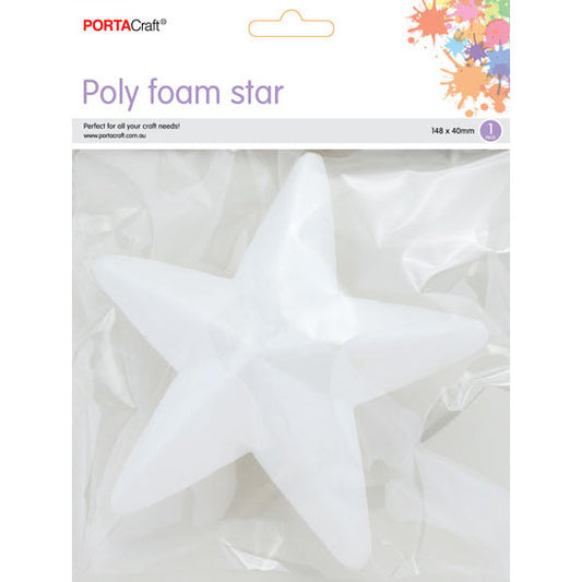 Polystyrene Star 148x40mm