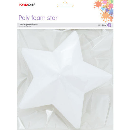 Polystyrene Star 185x54mm
