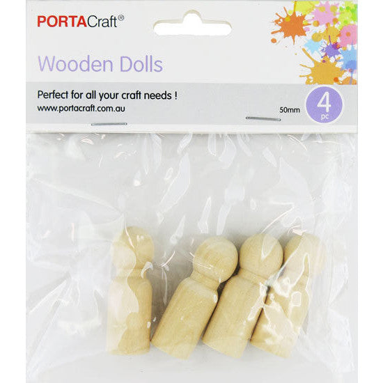 Decorate Yourself Dolls 50mm 4pk