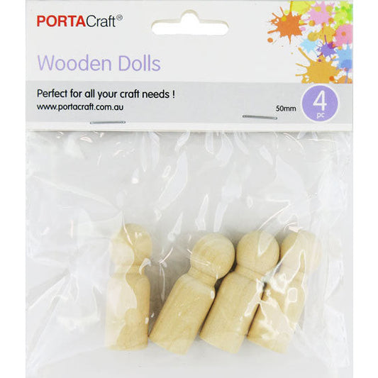 Decorate Yourself Dolls 50mm 4pk