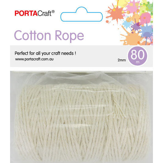 Cotton Rope 2mm 80m