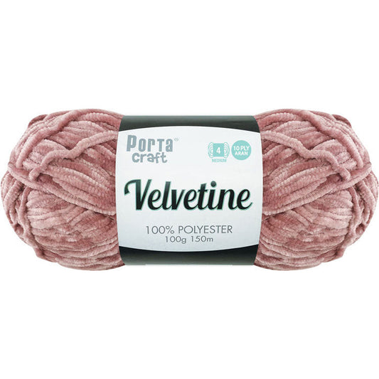 Velvetine Yarn 10ply 100g - Mauve