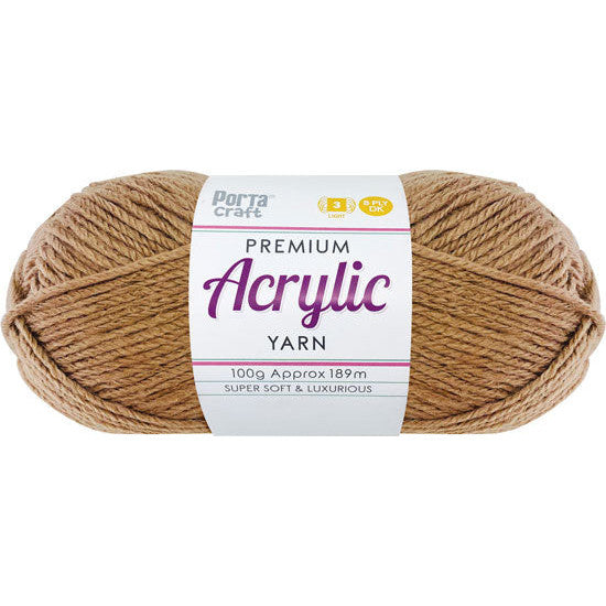 8ply Knitting Yarn 100g  - Nutmeg