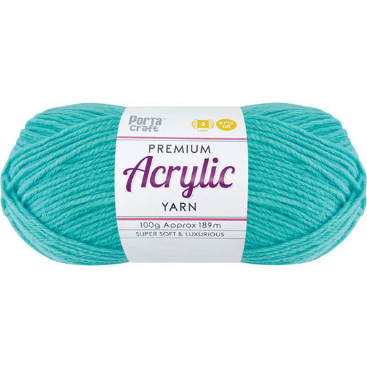 8ply Knitting Yarn 100g  - Sea Foam