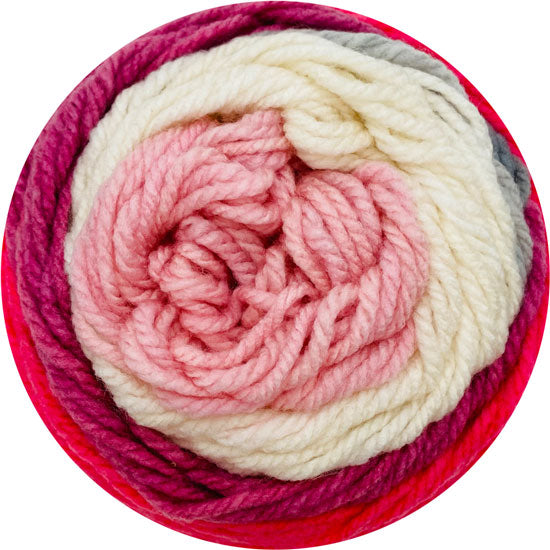 Porta Craft Self Striping Ice Cream Yarn 150g - Galah