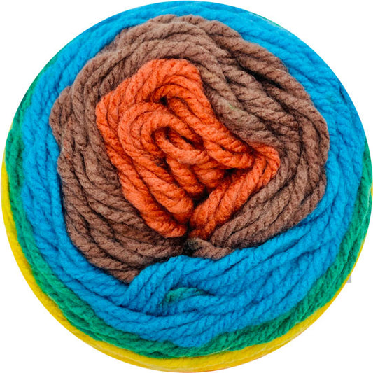 Porta Craft Self Striping Ice Cream Yarn 150g - Morning Tea