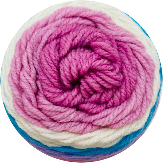 Porta Craft Self Striping Ice Cream Yarn 150g - Pastel Dreams