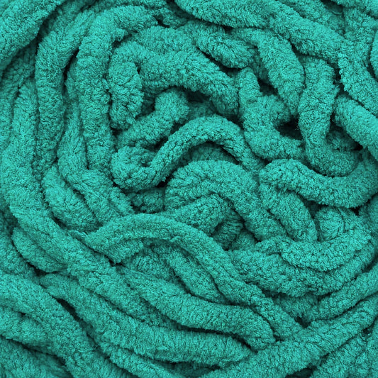 Chenille Blanket Yarn 100g 80m 12ply - Teal