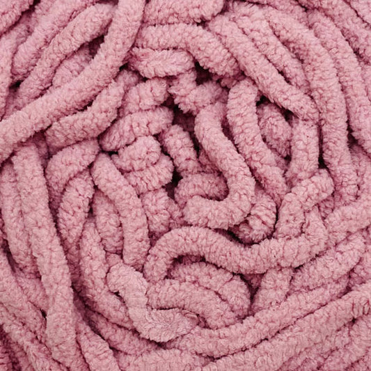 Porta Craft Chenille Blanket Yarn 12ply Mauve