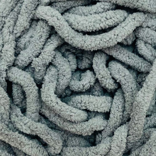 Porta Craft Chenille Blanket Yarn 12ply Dove Grey