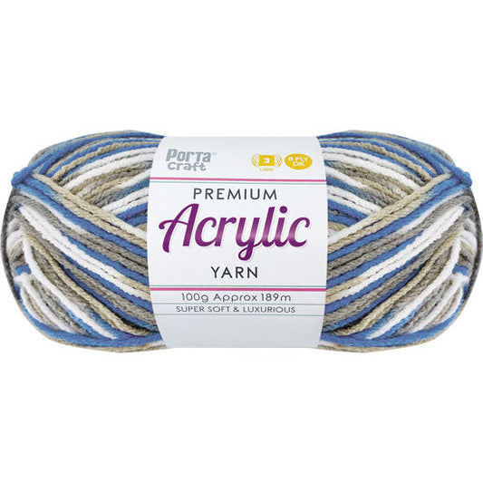 8ply Knitting Yarn 100g  - Blue Moon