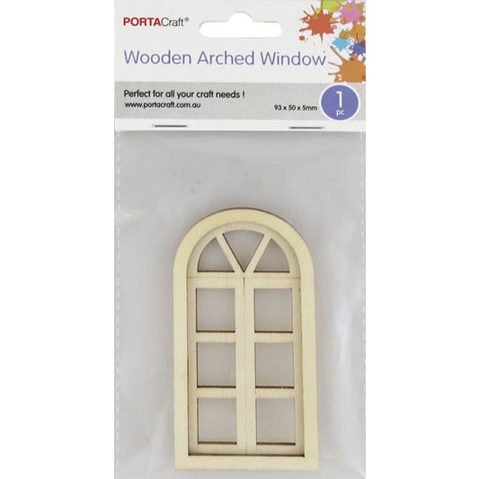 Mini Window Arched 93x50x5mm