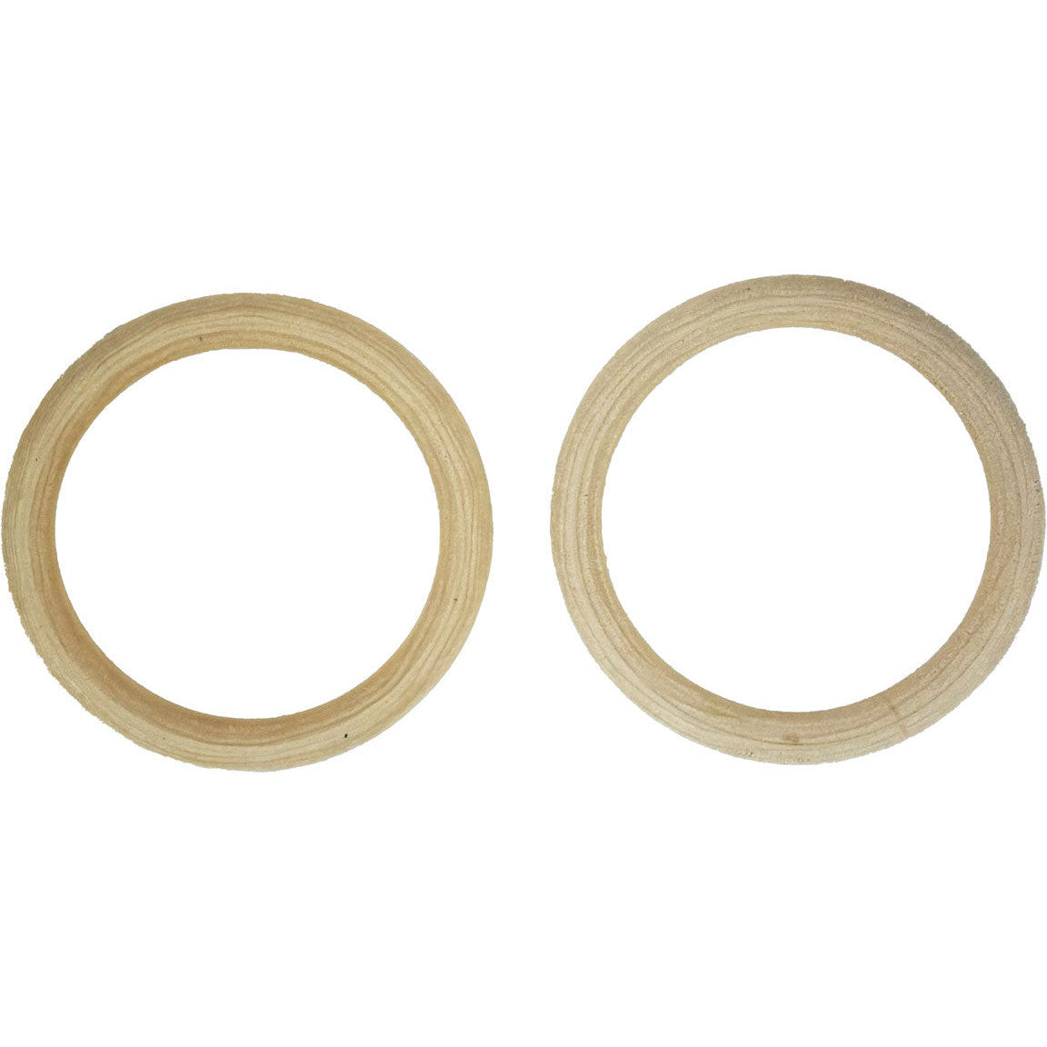 Wooden Rings 95mm 2pk
