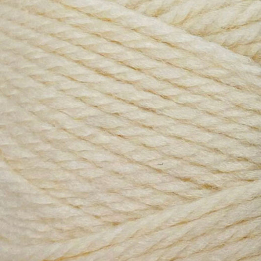 Recycled Yarn 100g 8ply - Solid Whipped Cream