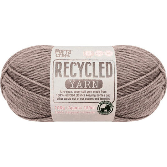 Recycled Yarn 100g 8ply - Cinnamon Melange
