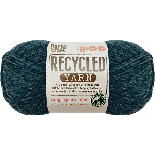 Recycled Yarn 100g 8ply - Stormfront Melange