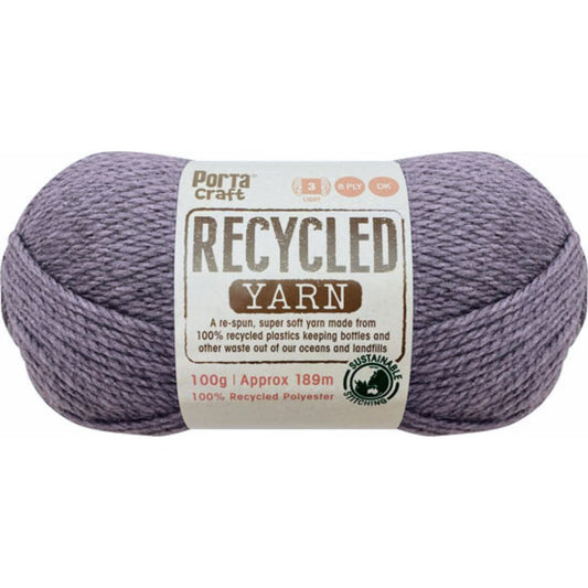 Recycled Yarn 100g 8ply - Sumac Melange