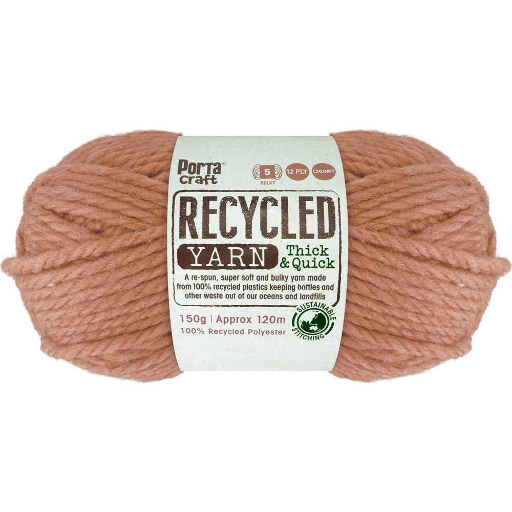 Recycled Yarn 150g 12ply - Mustard Seed Melange