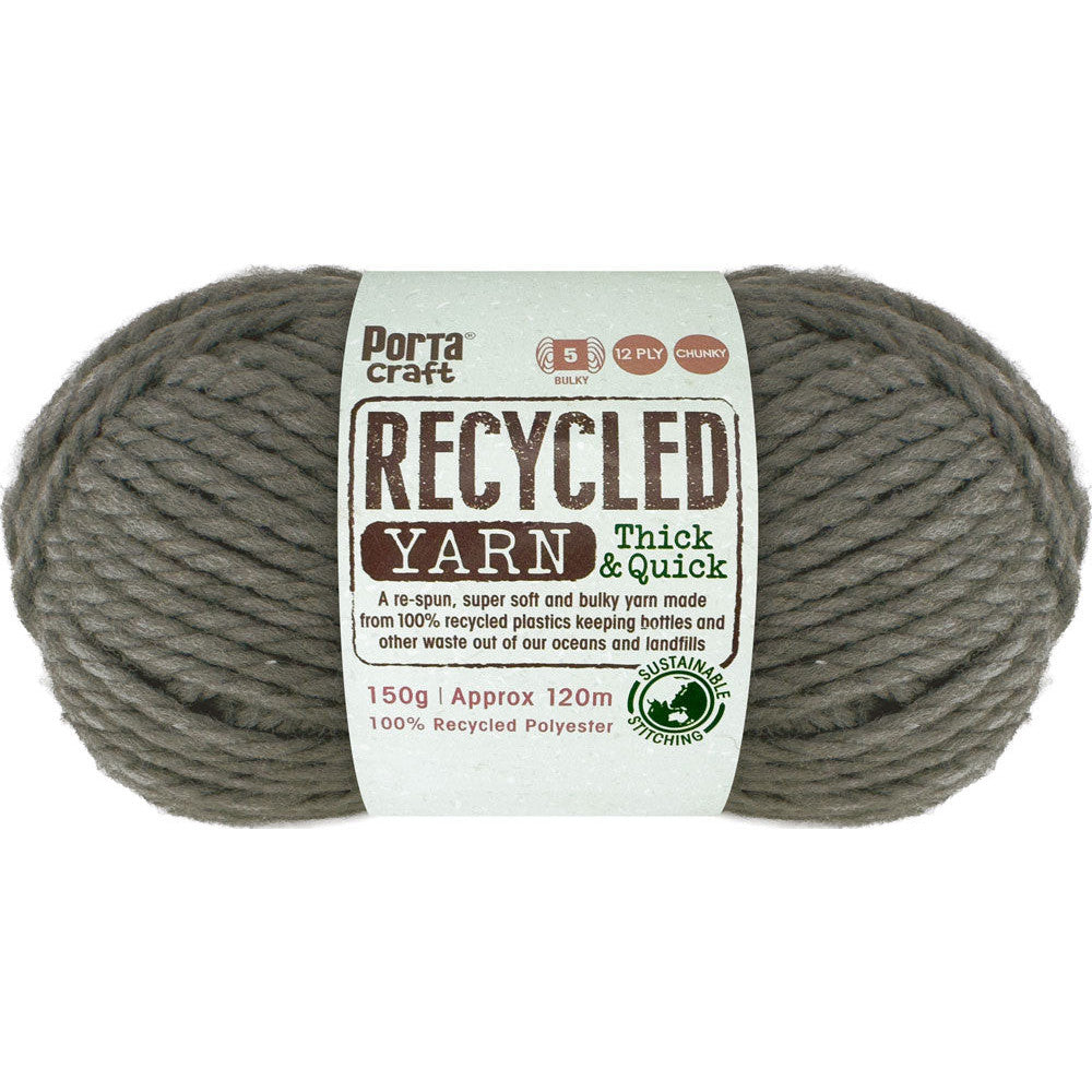 Recycled Yarn 150g 12ply - Granite Melange