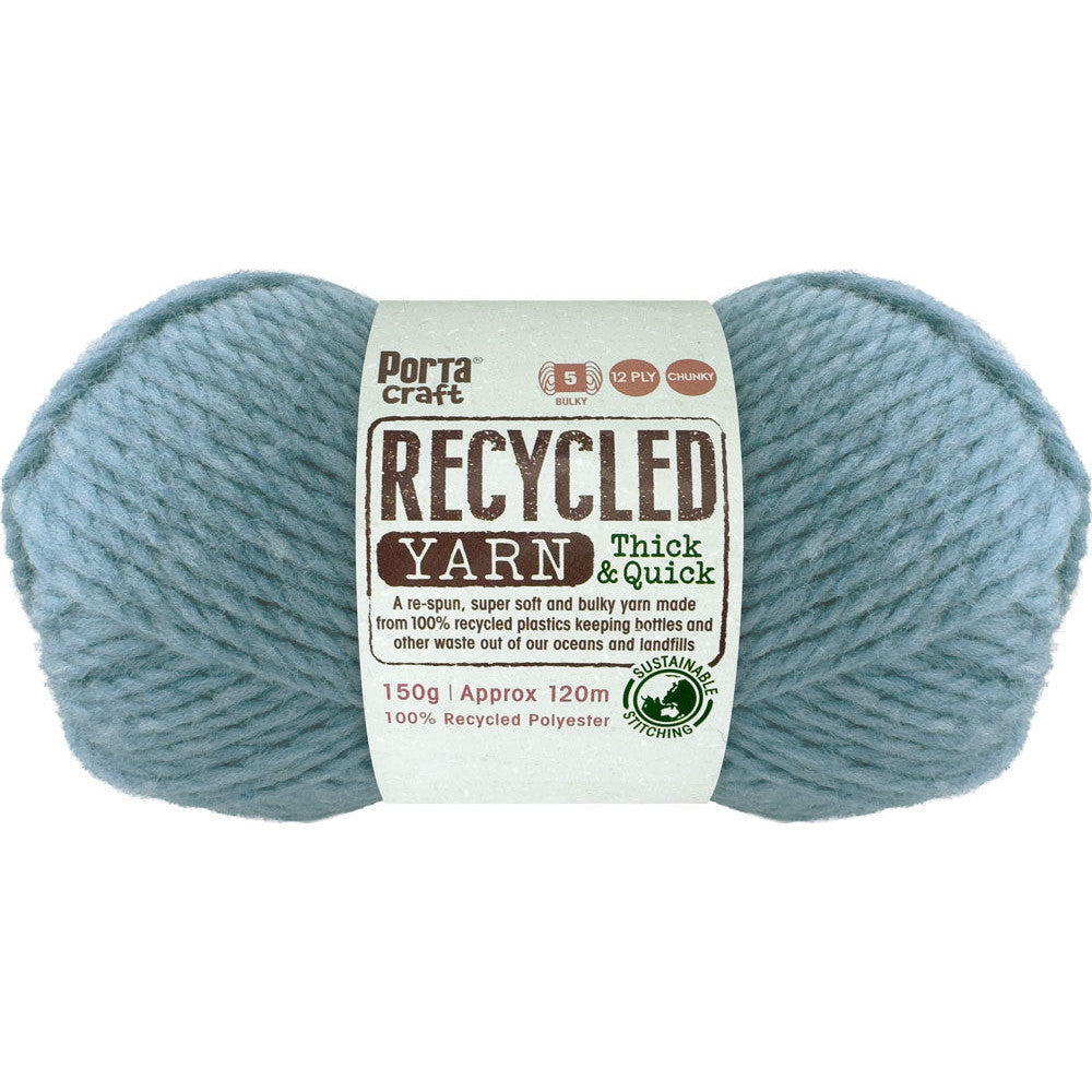 Recycled Yarn 150g 12ply - Cornflower Melange