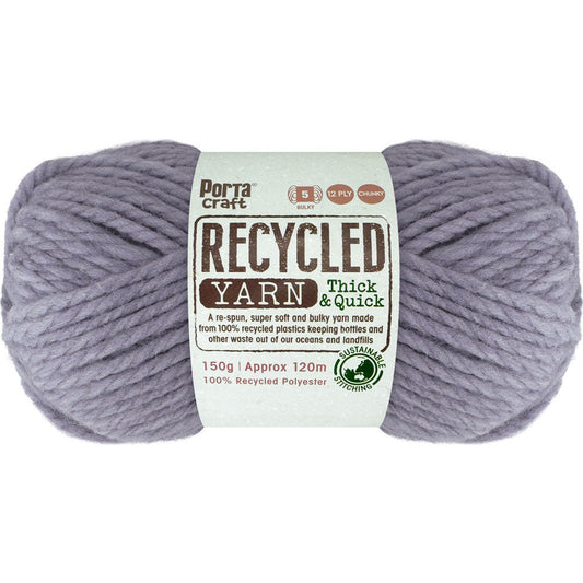 Recycled Yarn 150g 12ply - Lavender Melange