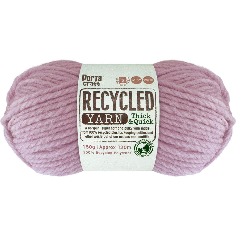 Recycled Yarn 150g 12ply - Lilac Melange