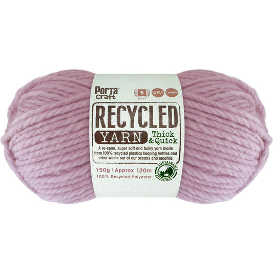 Recycled Yarn 150g 12ply - Lilac Melange
