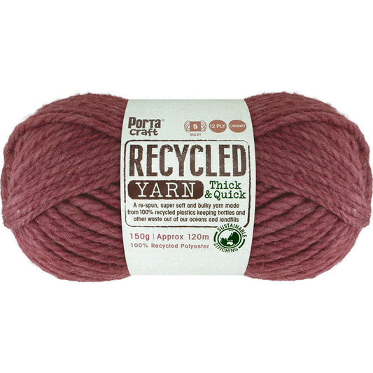 Recycled Yarn 150g 12ply - Cherry Melange