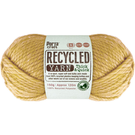 Recycled Yarn 150g 12ply - Olive Melange