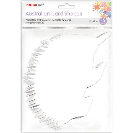 Aussie Cardstock Echidna 23x17cm 15pk