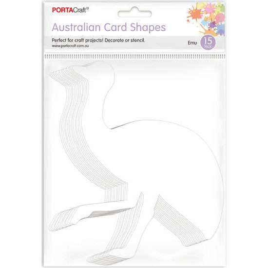 Aussie Cardstock Emu 24x21cm 15pk