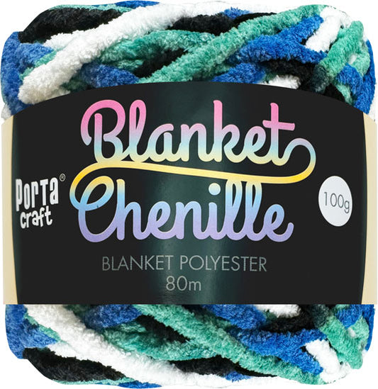 Chenille Blanket Yarn 100g 80m 12ply - Torres Strait Islander