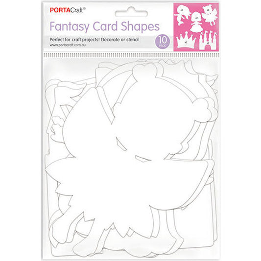 Card Shapes Fantasy 10pk