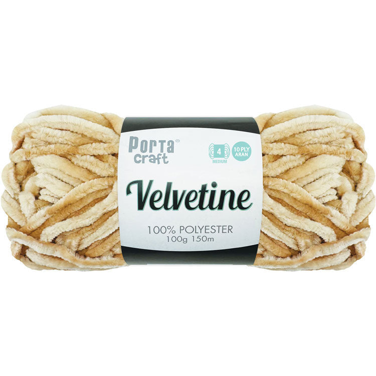 Velvetine Yarn 10ply 100g - Almond