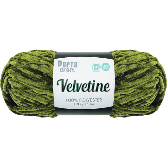 Velvetine Yarn 10ply 100g - Pine