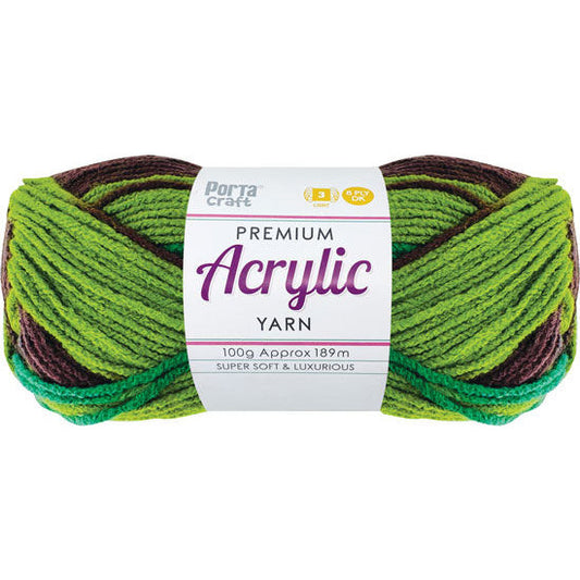 Acrylic Yarn 100g 189m 8ply - Crafters Mine