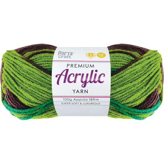 Acrylic Yarn 100g 189m 8ply - Crafters Mine