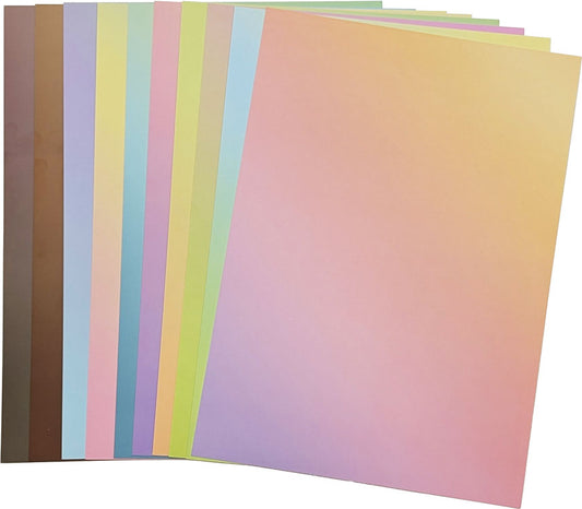 Coloured Card A4 250gsm 30pk Ombre Pastels