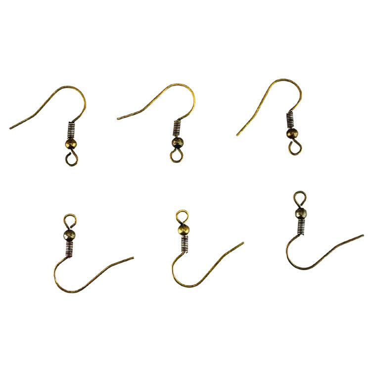 Earrings Hooks 19mm 6 Pack - Iron