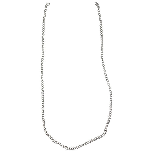 Necklace Chain 75cm 4.5x7mm Links - Silver Tone