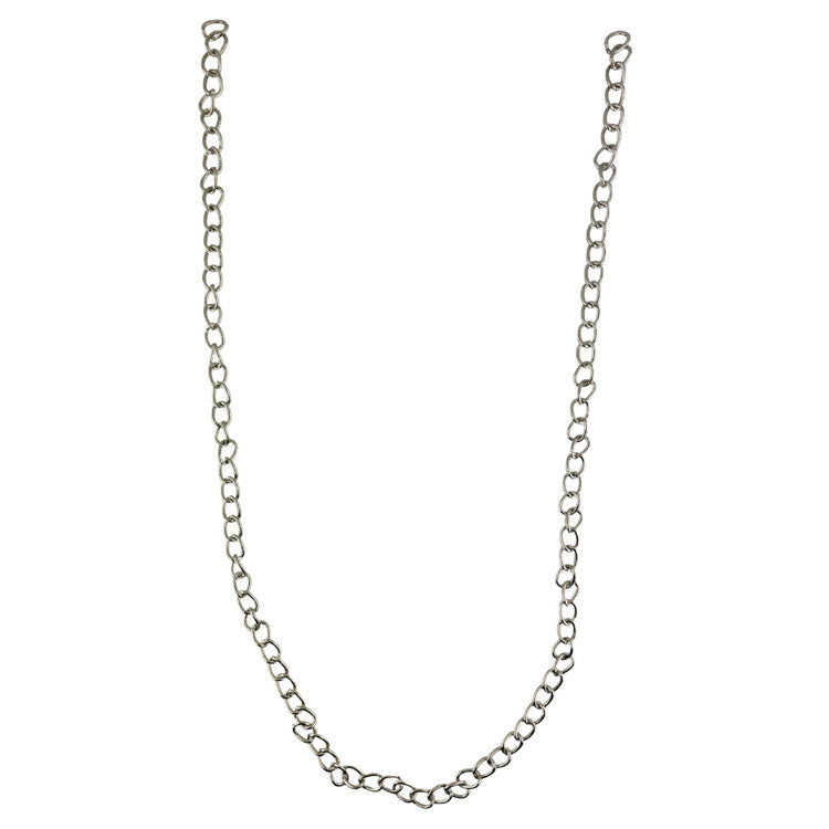 Necklace Chain 75cm 8x12mm Links - Silver Tone