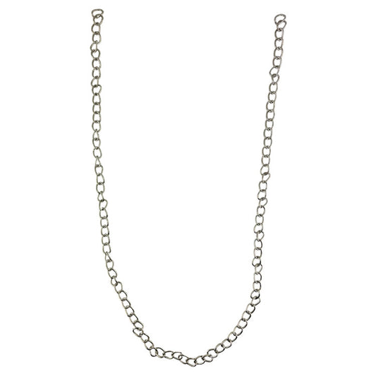 Necklace Chain 75cm 8x12mm Links - Silver Tone