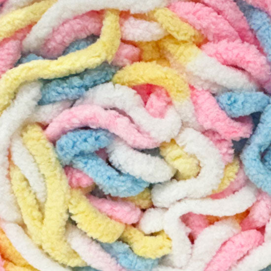 Chenille Blanket Yarn 100g 80m 12ply - Easter Egg