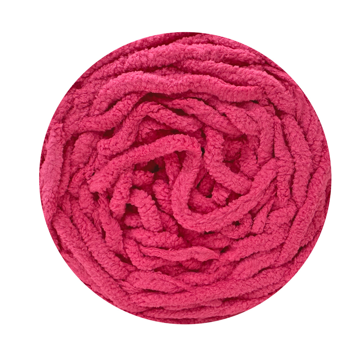 Fuchsia Yarn Chenille