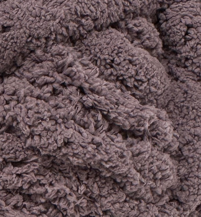 Chenille Jumbo Thick Yarn in Aubergine Colour