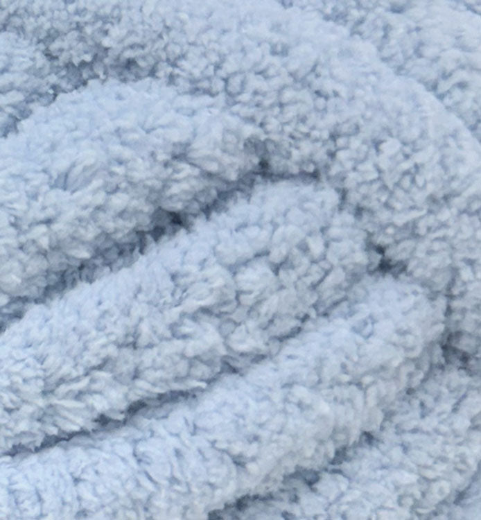 Chenille Jumbo Thick Yarn in Rain Cloud Colour