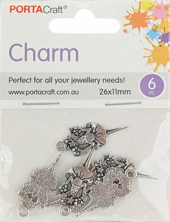 Porta Craft gold tone heart-shaped split rings 30mm four pack