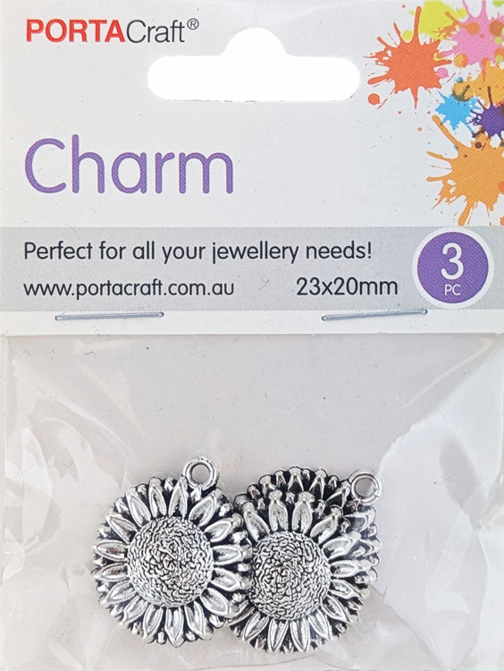 Porta Craft gold tone heart-shaped split rings 30mm four pack